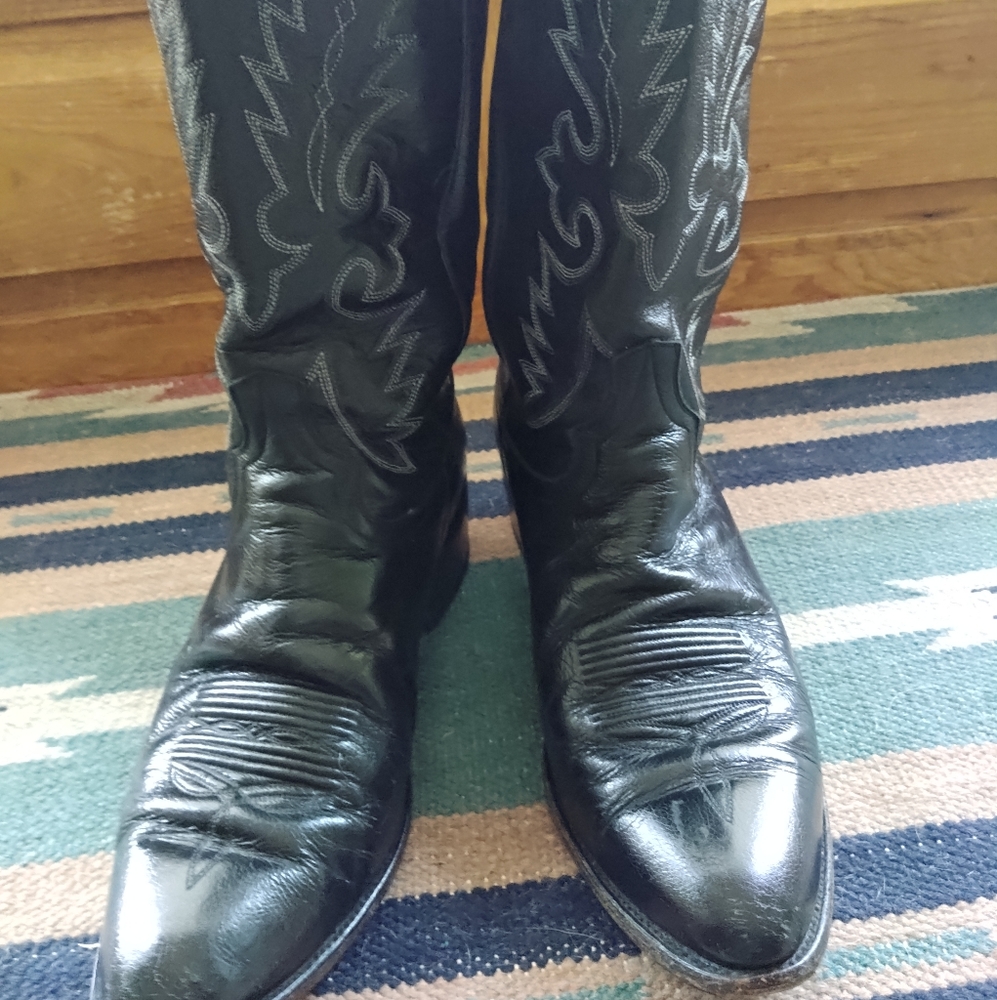 Men's Dan Post Leather Cowboy Boots